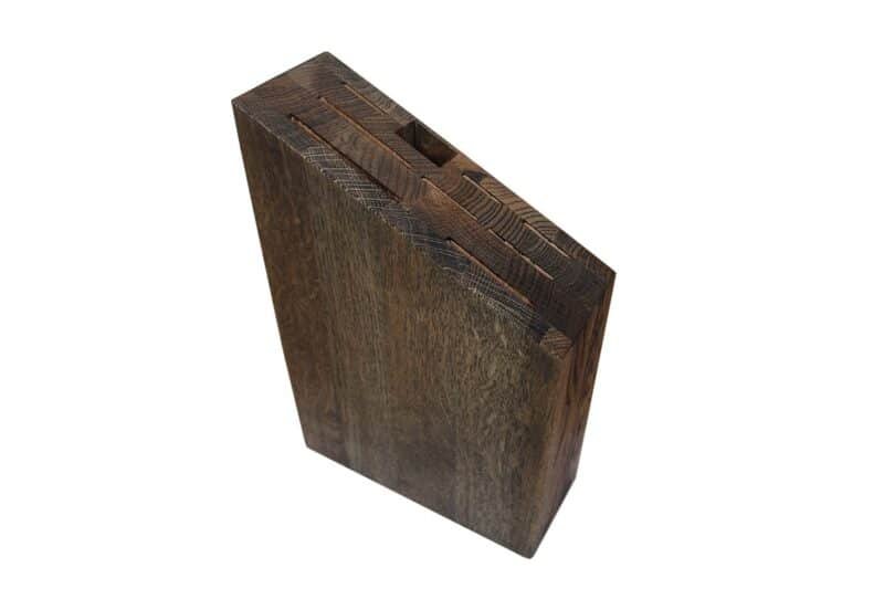 Knife Block - Smoked Oak (for 9 pcs) - Image 2