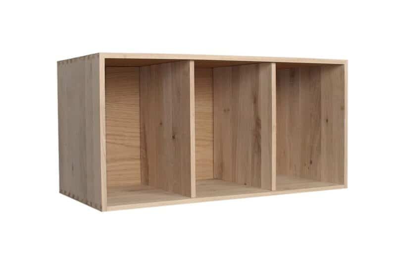 Bookshelf - Oak (3 horizontal compartments) - Image 2