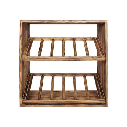 Wine racks in sustainable wood