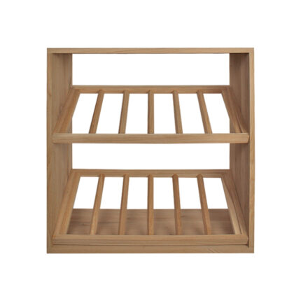 Wine racks in sustainable wood