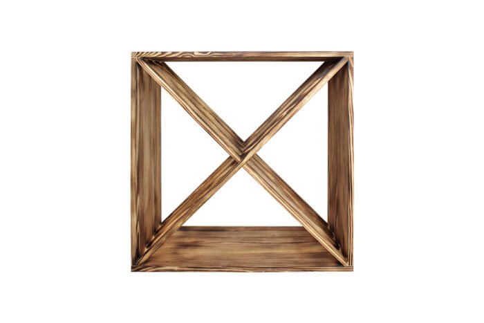 Wine racks in sustainable wood