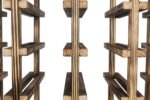 Wine shelf wood pine