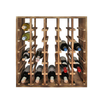 Wine holder wood pine