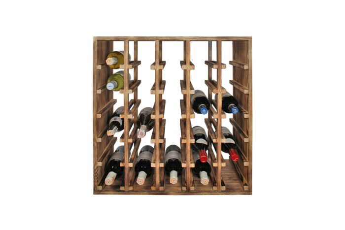 Wine holder wood pine