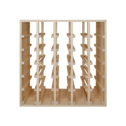 Wine racks in sustainable wood