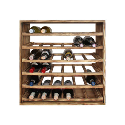 Wine holder wood pine