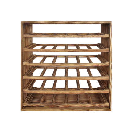 Wine racks in sustainable wood