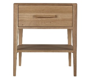 Bedside tables in minimalist wooden design