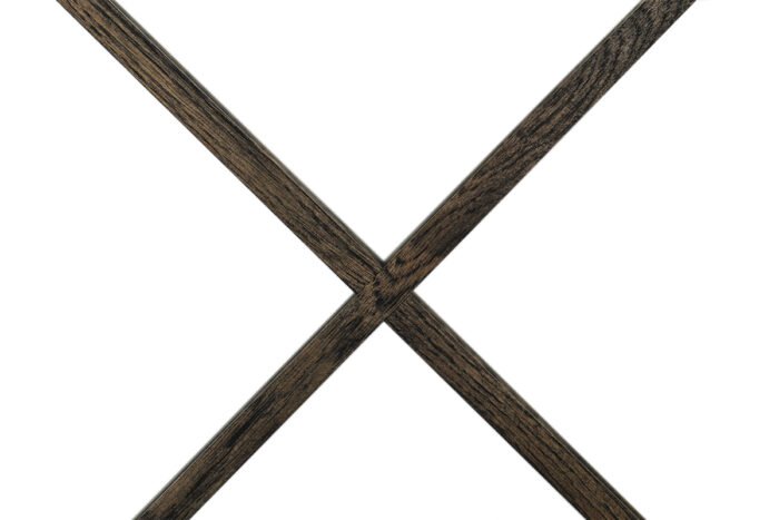 Winenest CO2 friendly wine rack in smoked oak wood