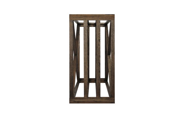 Winenest elegant wine storage in smoked oak wood