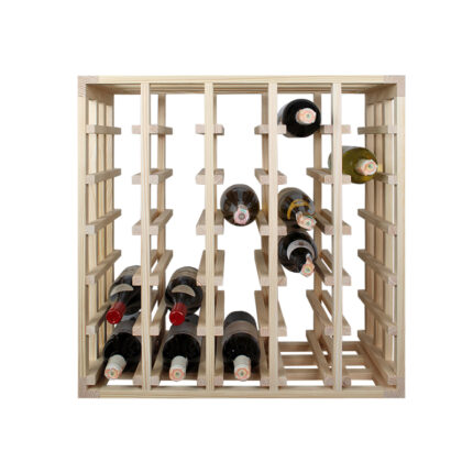 Winenest elegant wine storage in pine wood