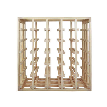 Wine racks in sustainable wood