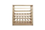Wine racks in sustainable wood