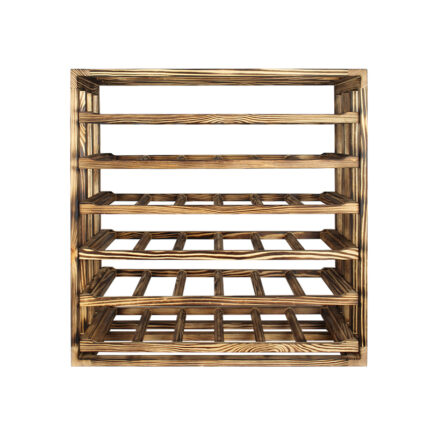 Wine racks in sustainable wood