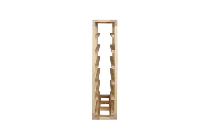 Winenest stackable wine shelf in pine wood