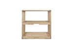 Winenest porte-bouteilles en bois de pin assemblé
