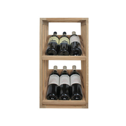 Winenest elegant wine storage in oak wood