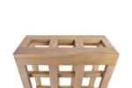 Winenest stackable wine shelf in oak wood
