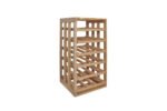 Winenest wine holder in oak wood assembled