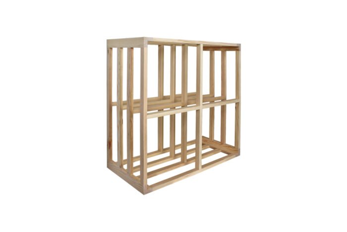Winenest wine celler in pine wood with large flexibility