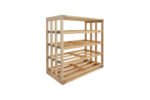 Winenest wine holder in pine wood assembled