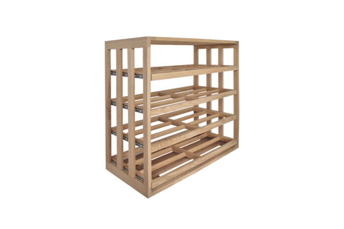 Winenest elegant wine storage in oak wood