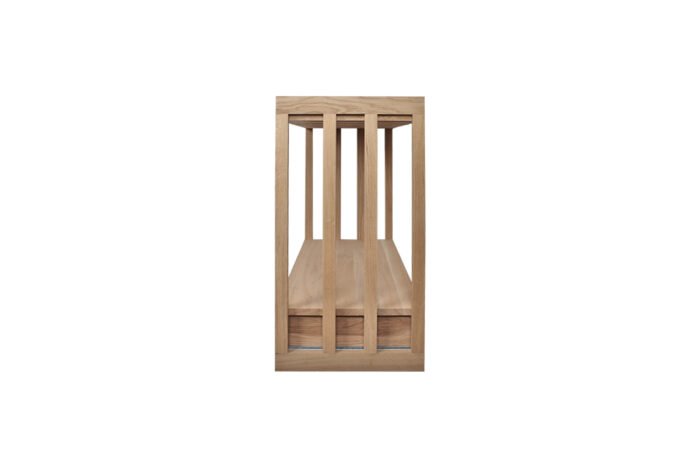 Winenest CO2 friendly wine rack in oak wood