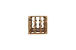 Winenest elegant wine storage in burnt pine wood