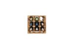 Winenest wine celler in burnt pine wood with large flexibility