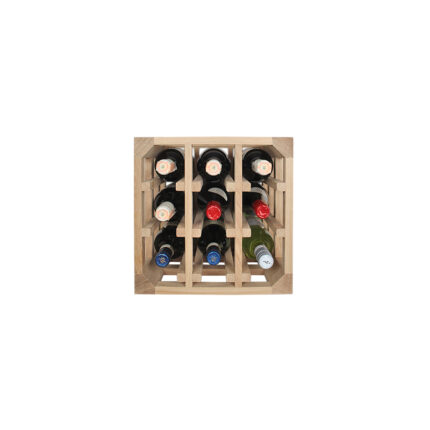 Winenest elegant wine storage in oak wood