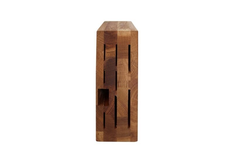 Knife Block - Oak Oil (for 9 pcs) - Image 4