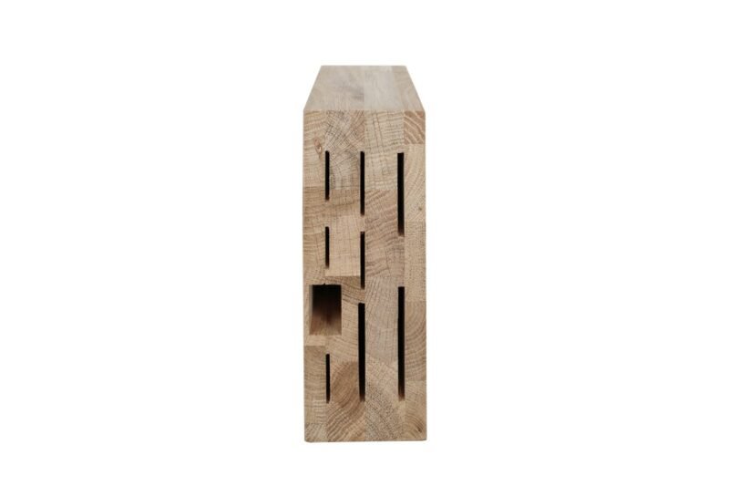 Knife Block - Oak (for 9 pcs) - Image 4