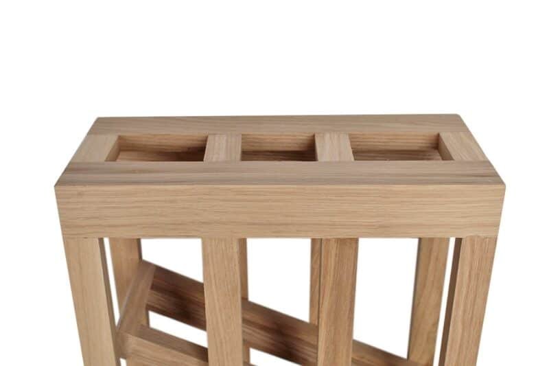 Wine Rack - Ana - Oak - Image 3