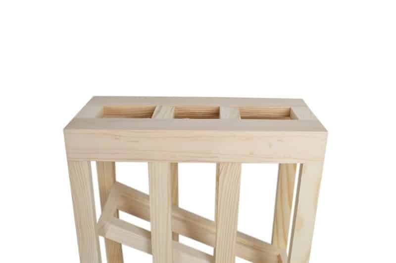 Wine Rack - Ana - Pine - Image 3