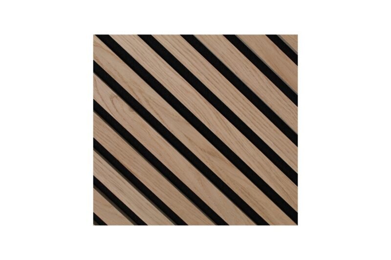 Acoustic Panel Diagonal - Oak (2400x600x20)