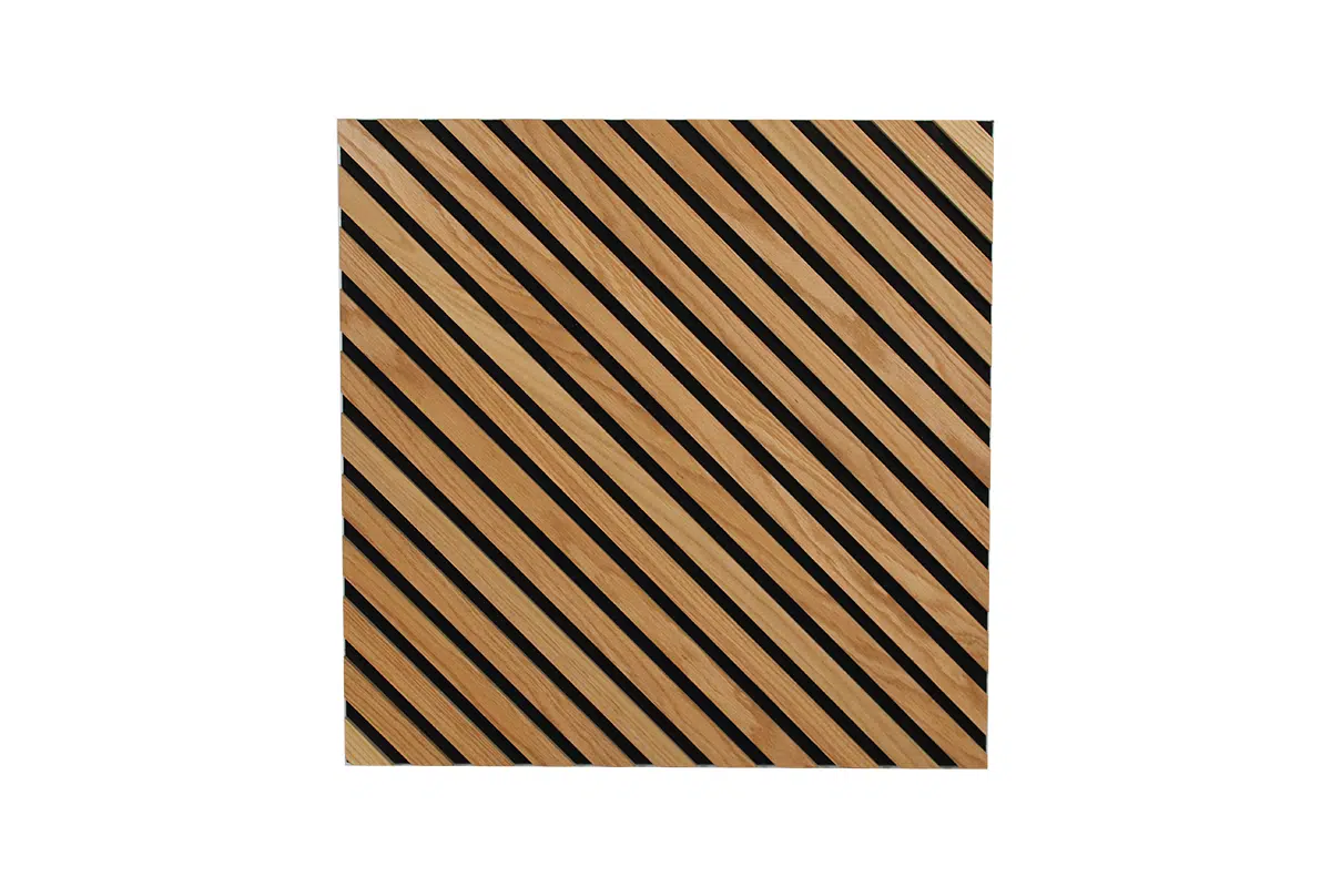 Acoustic Panel Diagonal - Oak Oil