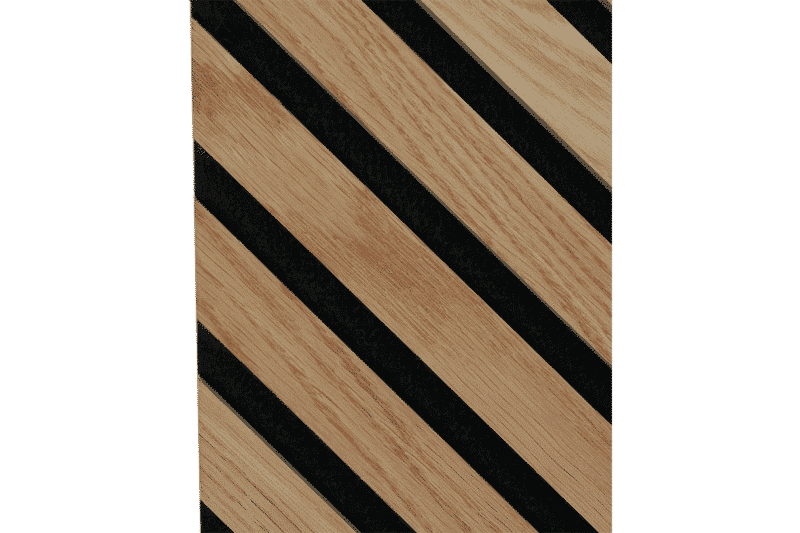 Acoustic Panel Diagonal - Oak (600x600x20) - Image 3