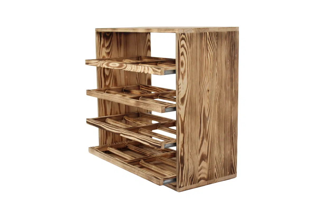 Wine Rack - Aria - Burnt Pine - Image 4