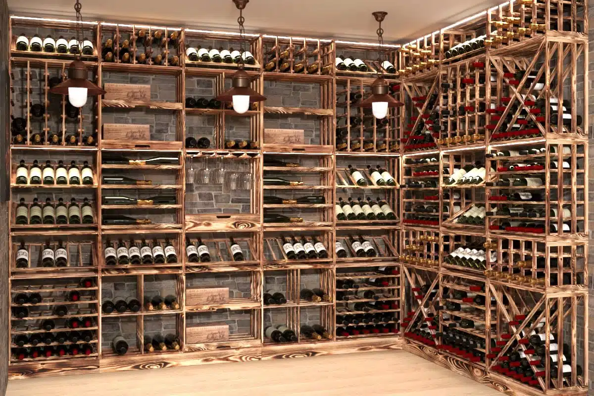 Wine Rack - Half Ana - Burnt Pine - Image 5