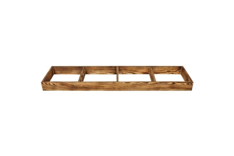 Wine Rack Base 120cm - Burnt Pine