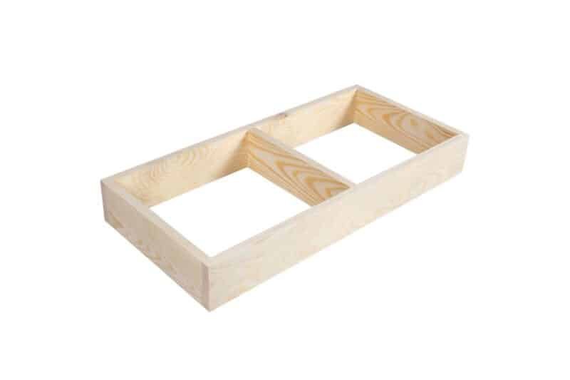 Wine Rack Base 60cm - Pine - Image 2