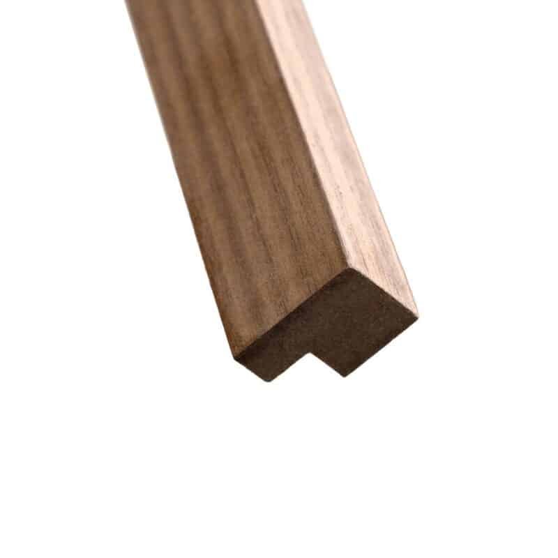Corner for Acupanel - Walnut (2800x27x20)