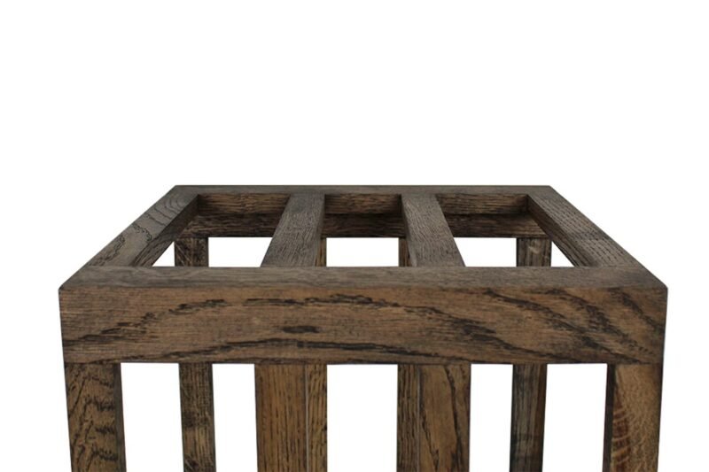 Wine Rack - Dara - Smoked Oak - Image 3
