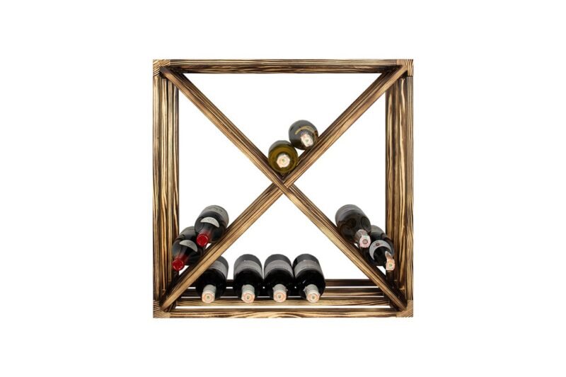 Wine Rack - Eva - Burnt Pine - Image 2
