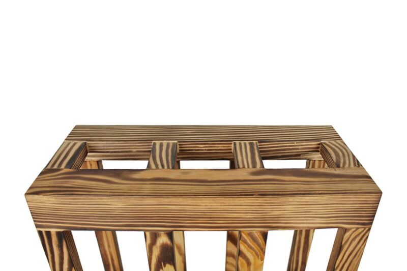 Wine Rack - Half Ada - Burnt Pine - Image 3