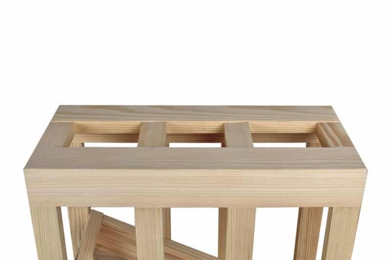 Wine Rack - Half Ana - Pine - Image 3