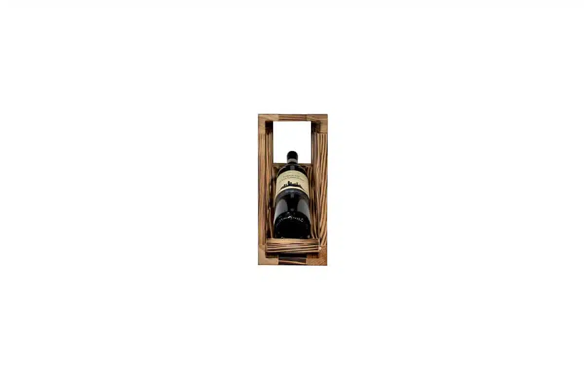 Wine Rack - Half Ana - Burnt Pine - Image 3