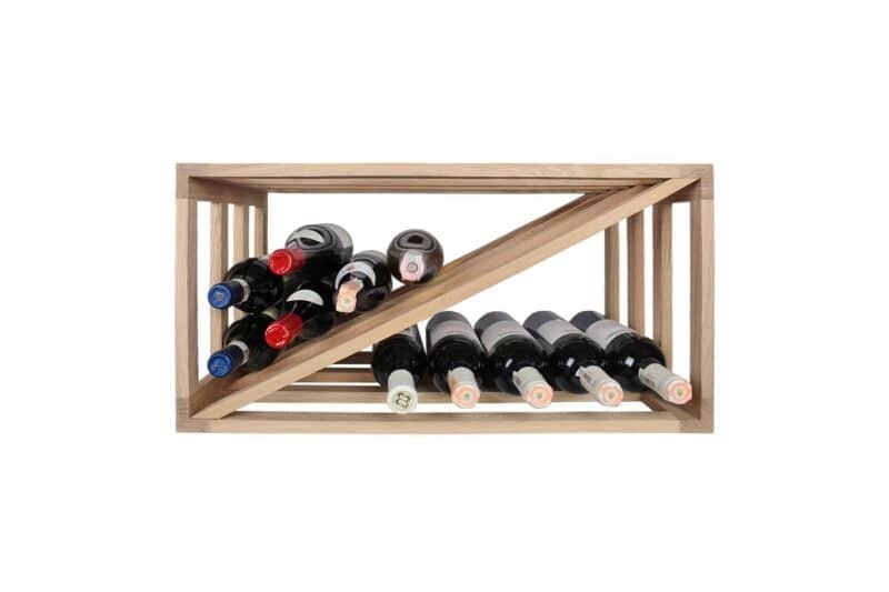 Wine Rack - Half Eva - Oak - Image 2