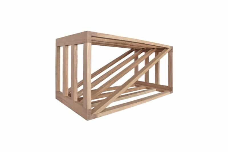 Wine Rack - Half Eva - Oak - Image 3