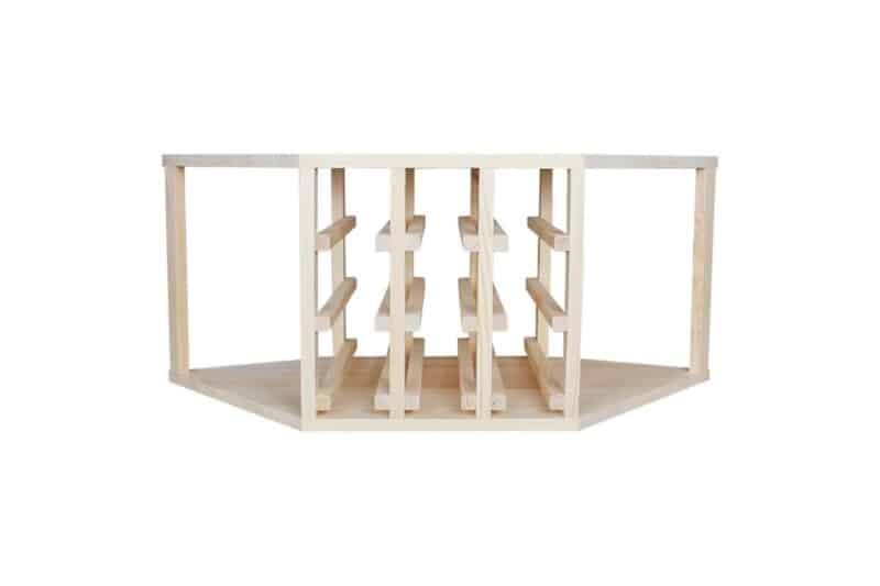 Wine Rack - Half Jax Corner - Pine